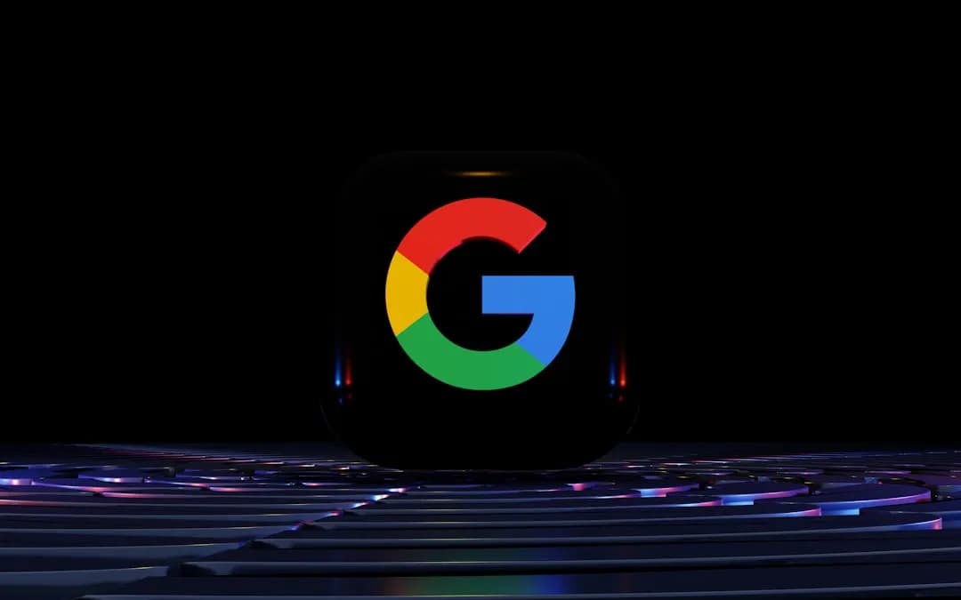 Google Gemini 3.1 Pro interface on a laptop, with benchmark charts and code snippets visible, highlighting AI…