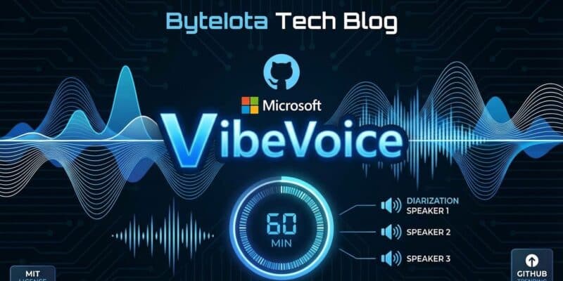 Microsoft’s VibeVoice: Open-Source Speech-to-Text with Diarization