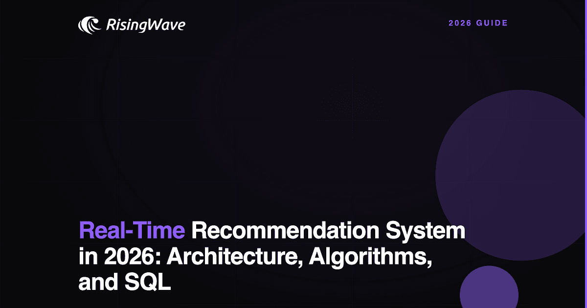 Real-Time Recommendation Systems in 2026