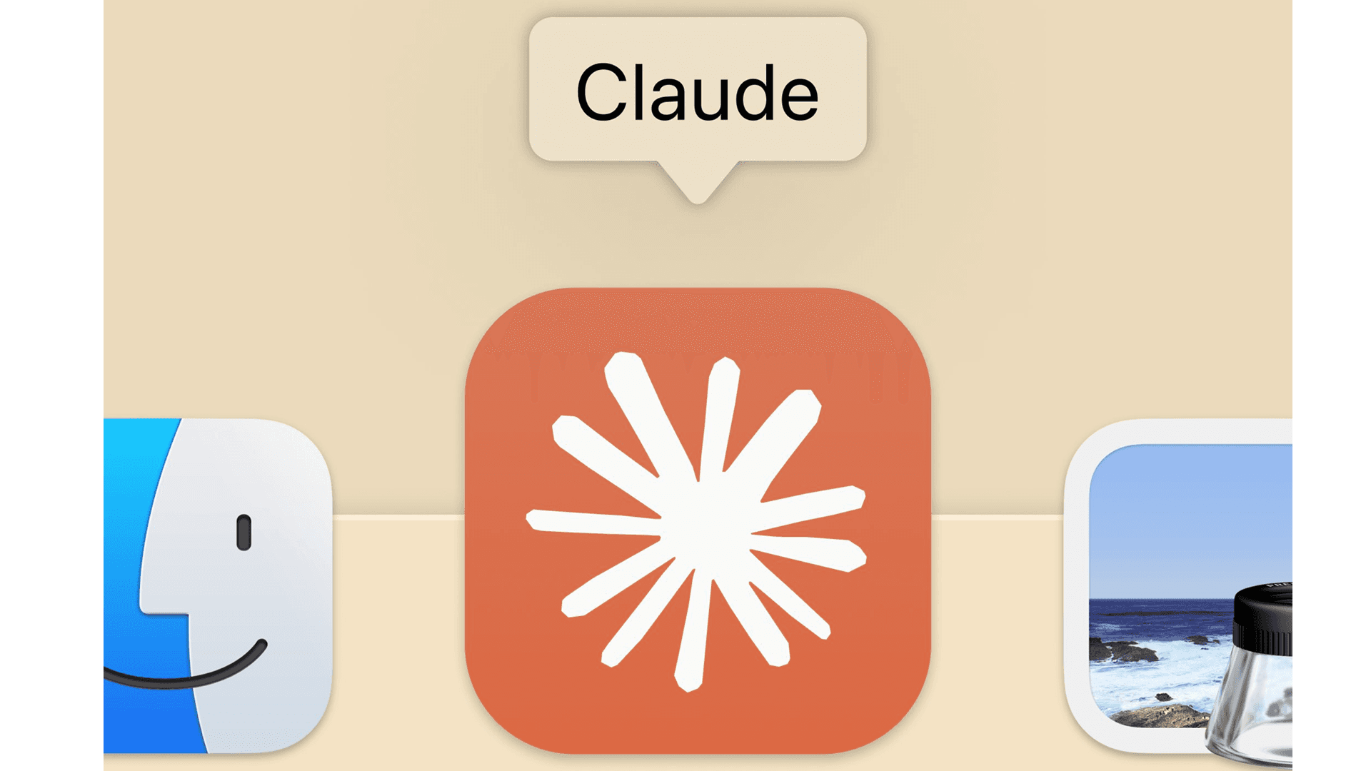 A computer monitor displays the Claude AI interface with a 'Use My Computer' toggle enabled, showing a browser…