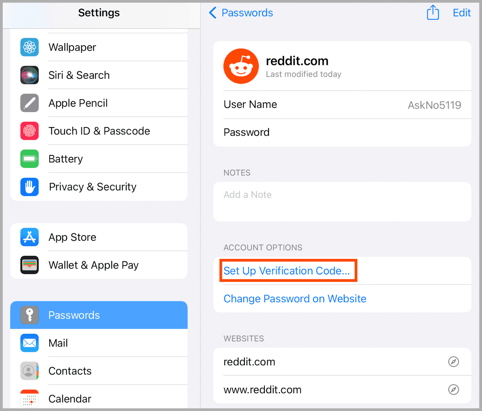 A smartphone screen shows the Apple Passwords app interface with a data breach alert and an auto-change password button