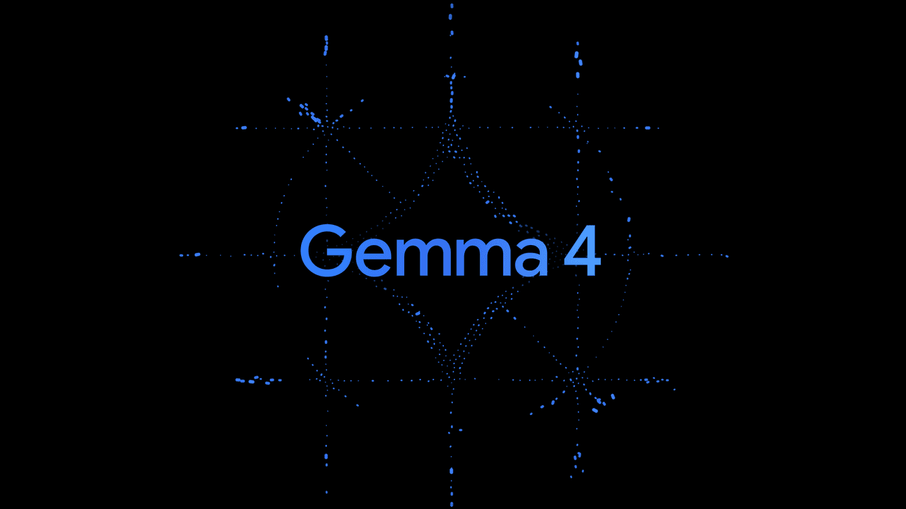 A developer's screen displays a bar chart comparing Gemma4 performance metrics against other open LLMs, with…