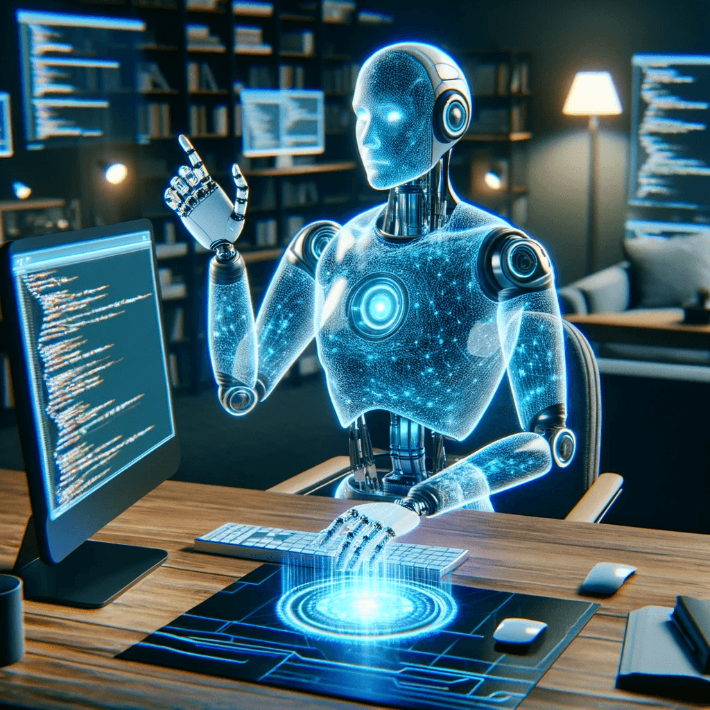 Rohan Paul at a tech conference podium, pointing to a slide comparing AI coding tools, software developers, and…