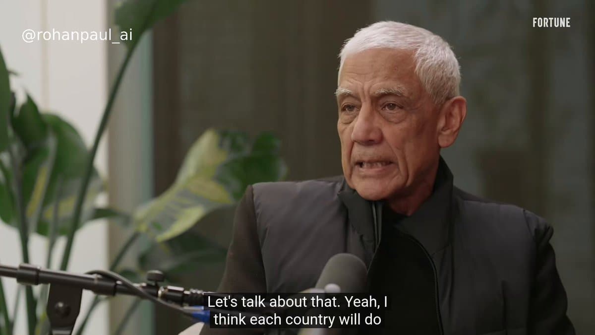 AI's 2030 Workforce Takeover: Vinod Khosla Predicts 80% Job Disruption and Economic Transformation