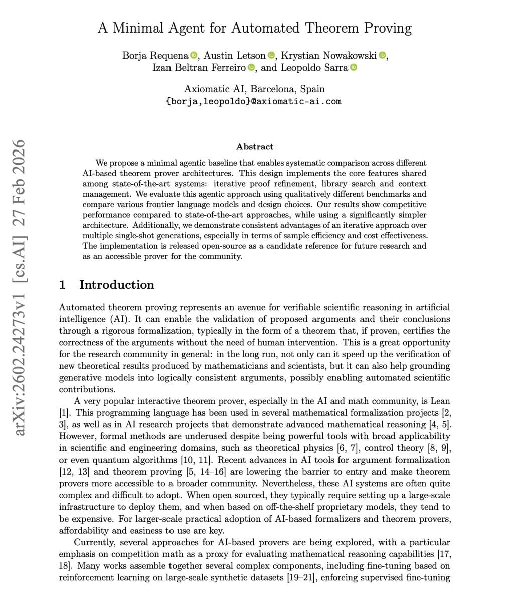 The Power of Simplicity: How Minimalist AI Agents Are Revolutionizing Automated Theorem Proving