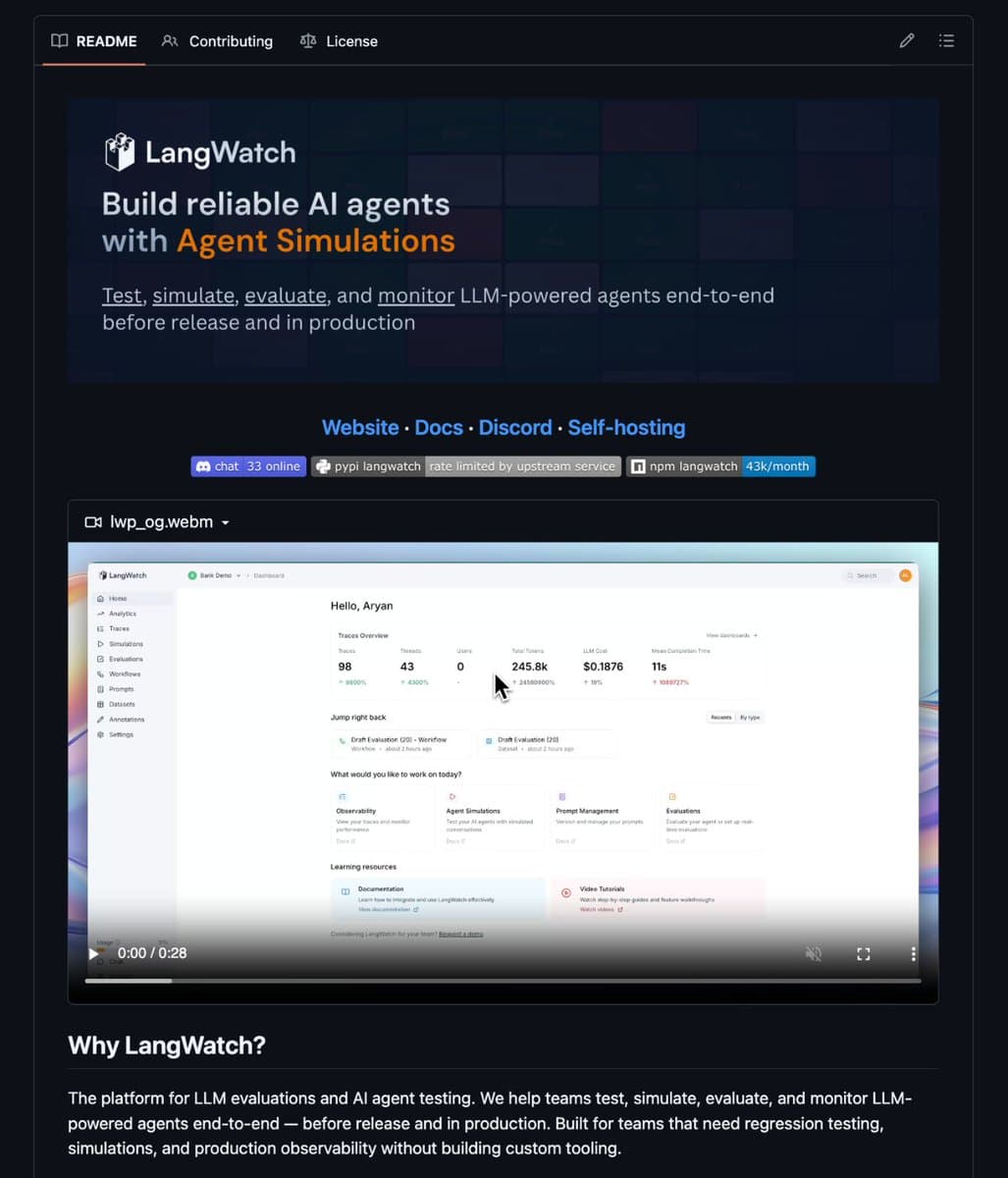 LangWatch Emerges as Open Source Solution for AI Agent Testing Gap