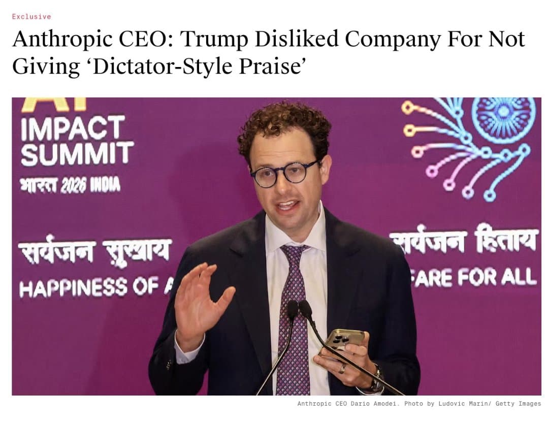 Anthropic CEO Accuses Government of Political Retaliation in Defense Contract Dispute