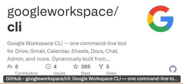 Google's Official CLI for Workspace: A Strategic Move Toward AI-Powered Productivity