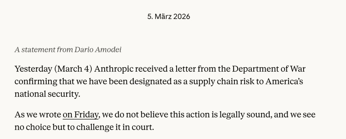 Anthropic Takes Legal Stand Against Pentagon's AI Restrictions