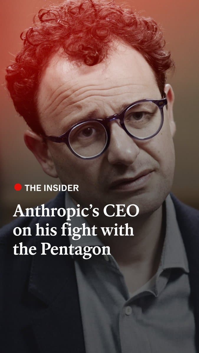 Anthropic CEO Warns of Dual Threat: Corporate AI Power vs. Government Overreach