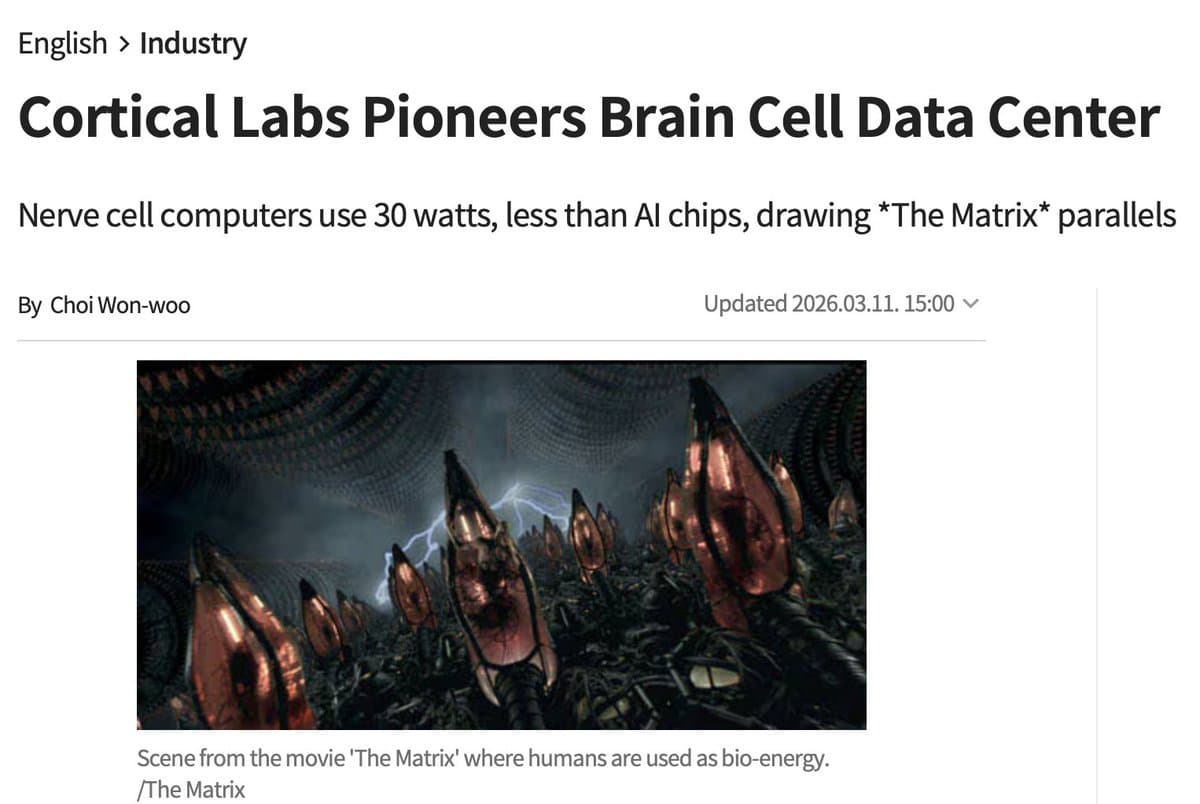 Neurons Playing Doom: How Living Brain Cells Could Revolutionize Computing