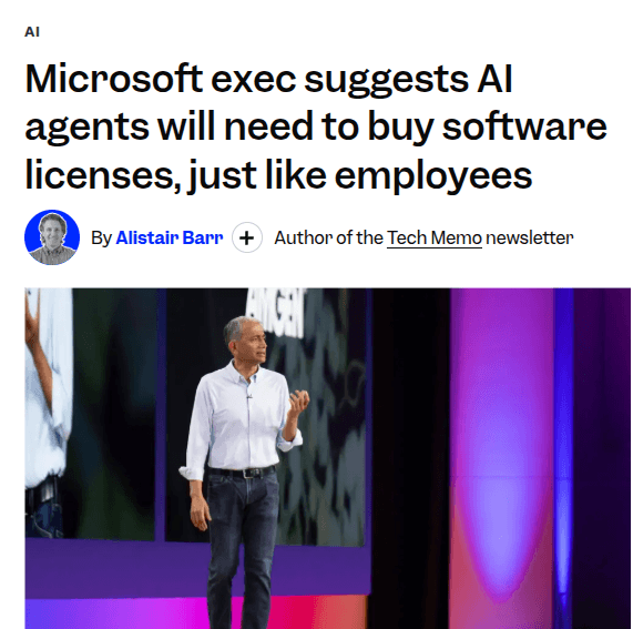 Microsoft Proposes AI Agents as Paid Software Seats to Defend SaaS Revenue