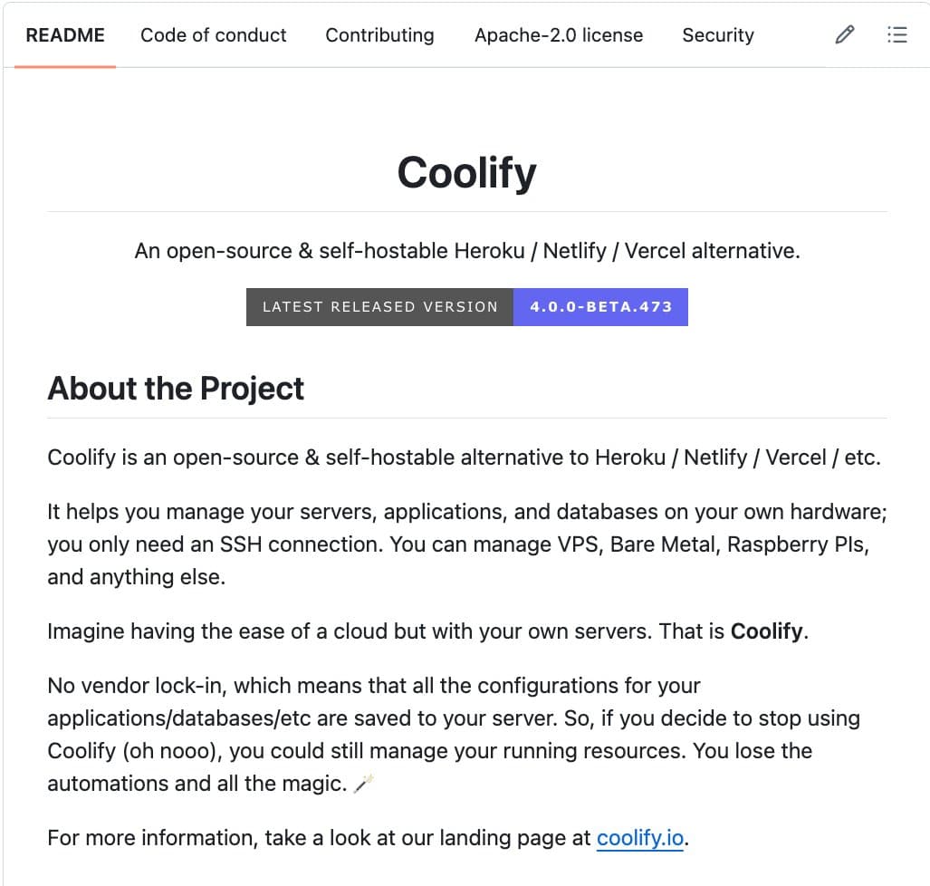 Coolify: Open-Source Vercel/Netlify Alternative Hits 53k GitHub Stars