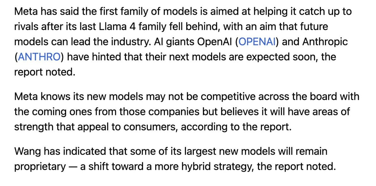 Meta to Release First LLM Built Under Scale AI's Alexandr Wang
