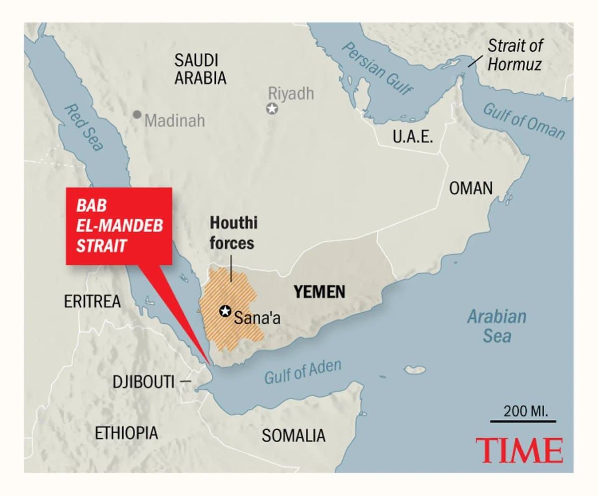 Houthi Threat to Bab el-Mandeb Strains AI Chip Supply Chain