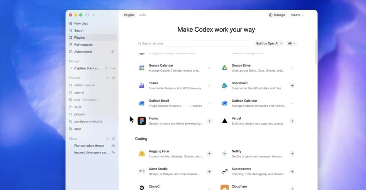 OpenAI Codex Update Adds macOS Agent, Browser, Memory; 3M Weekly Users