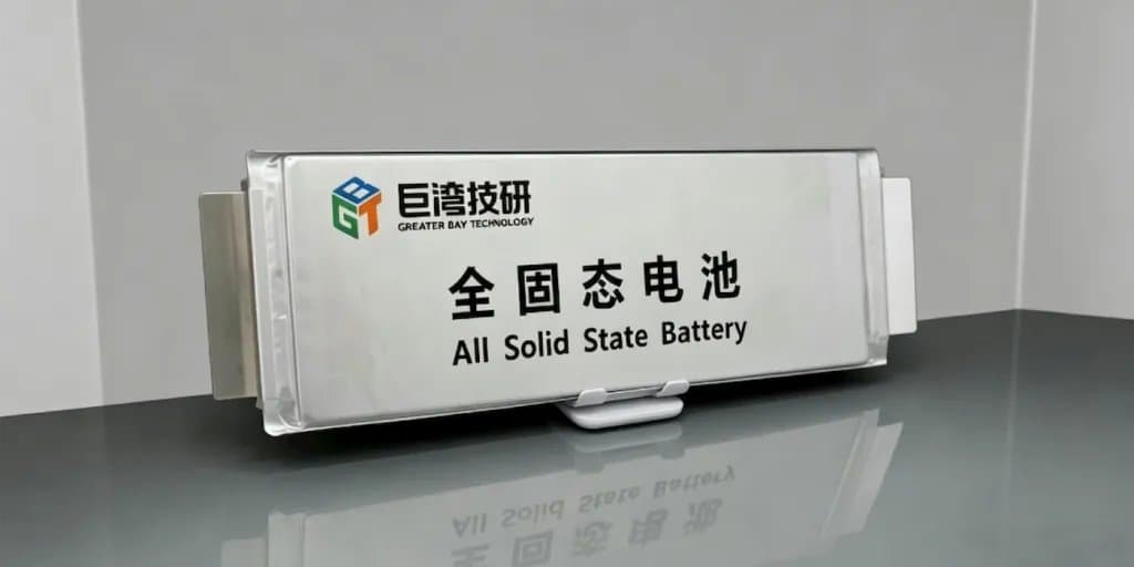 Greater Bay Tech Rolls First A-Sample Solid-State Battery Cells Off Production Line