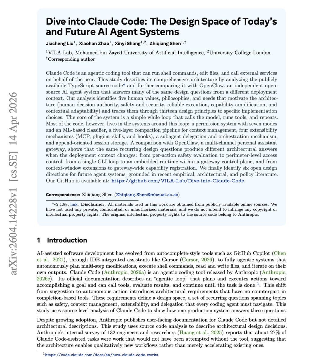 Claude Code Reverse-Engineered: 98.4% of Codebase is Operational Harness