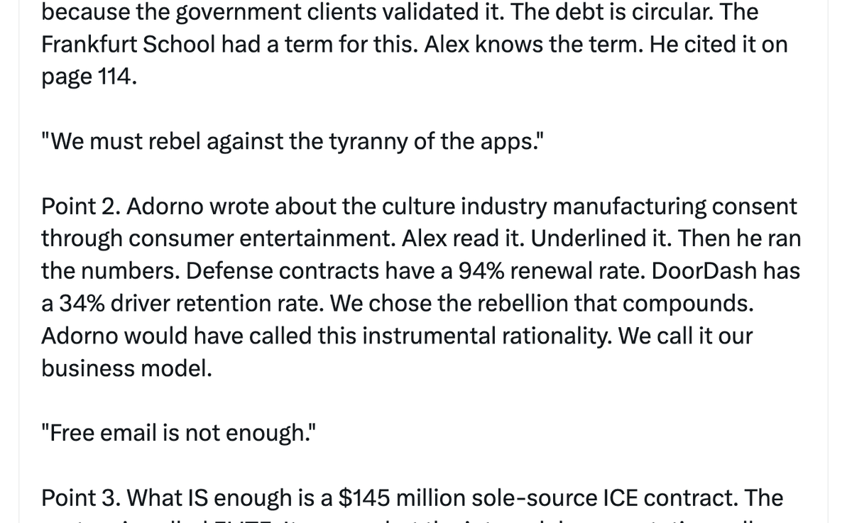 Palantir's Alex Karp Weaponizes Critical Theory to Sell AI Ontology