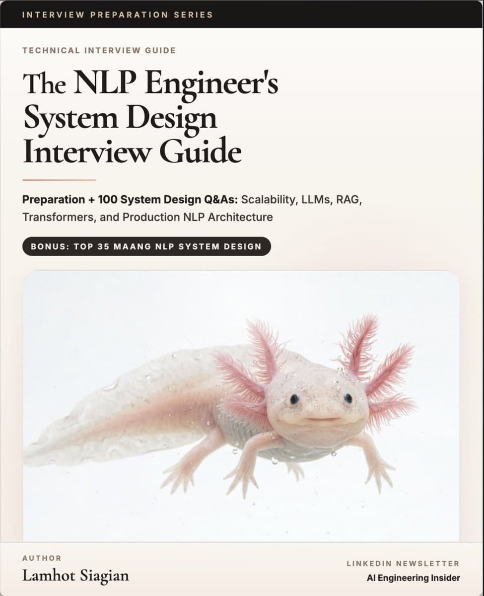 VMLOps Publishes NLP Engineer System Design Interview Guide