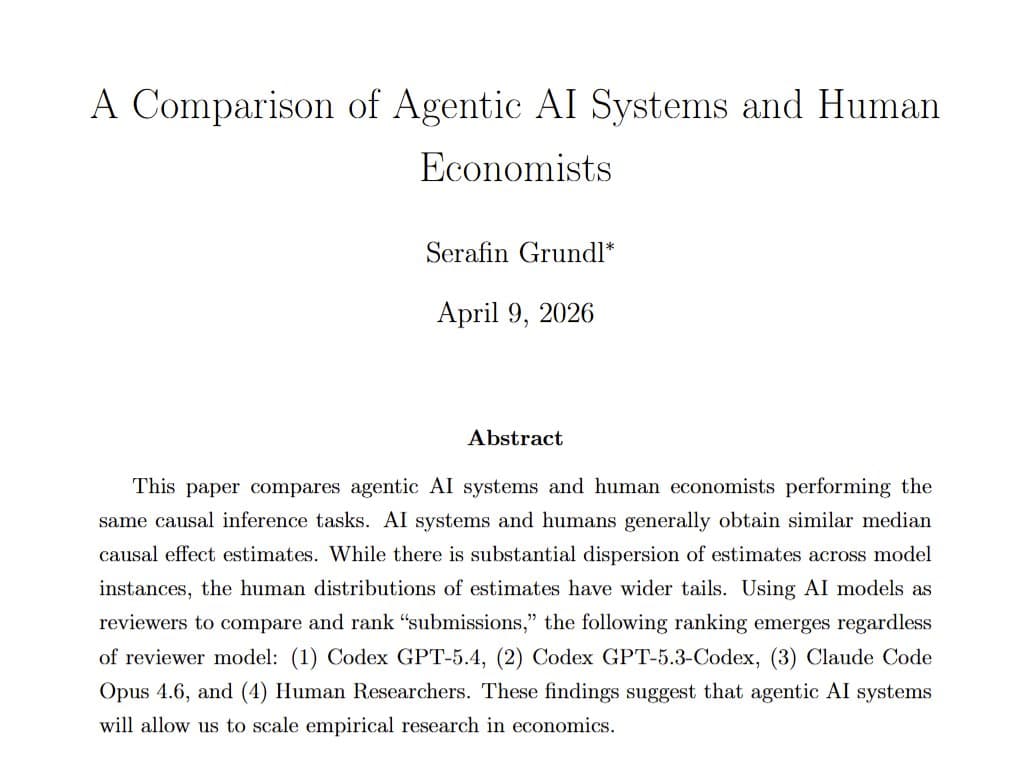AI Agents Show Consistent Economic Analysis, Reducing Human Disagreement
