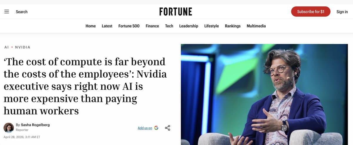 AI Inference Costs Drop 5-10x Yearly: @kimmonismus Challenges Forbes