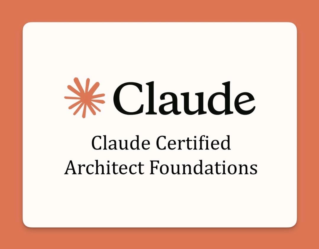 Person studying a laptop displaying a leaked GitHub study guide for Claude Certified Architect Foundations…