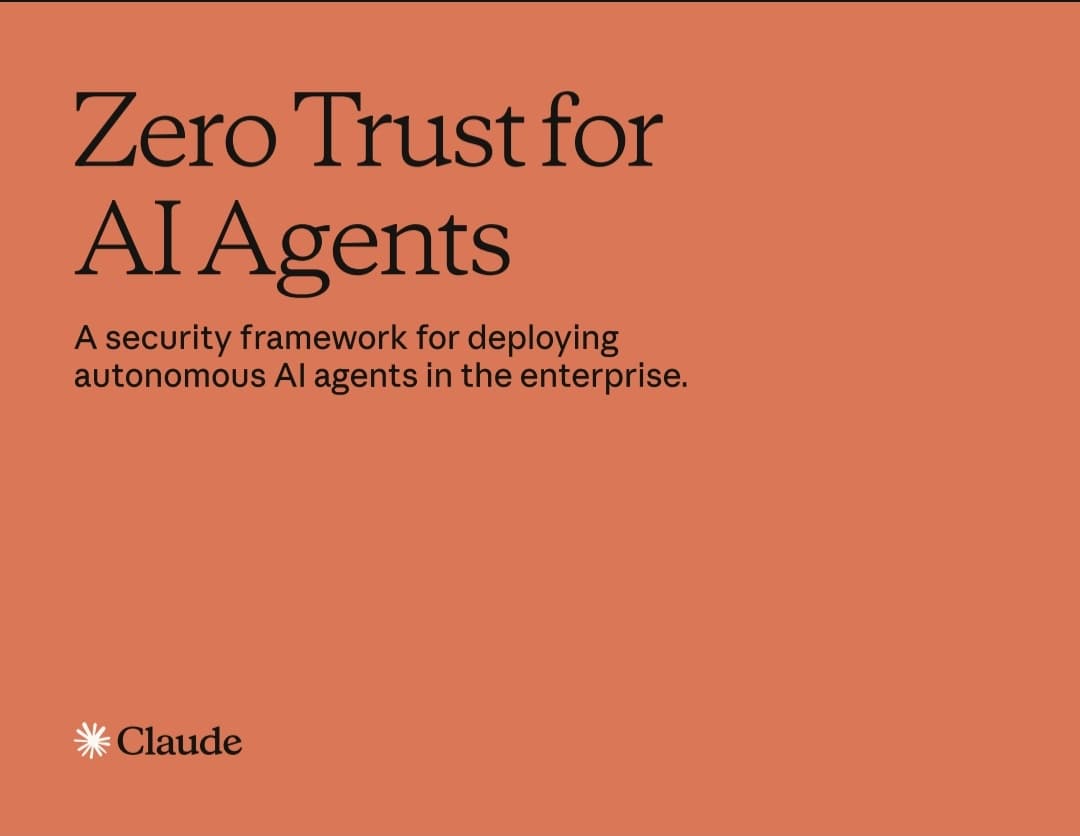 A diagram of Anthropic's zero-trust architecture for AI agents, showing threat vectors and access controls