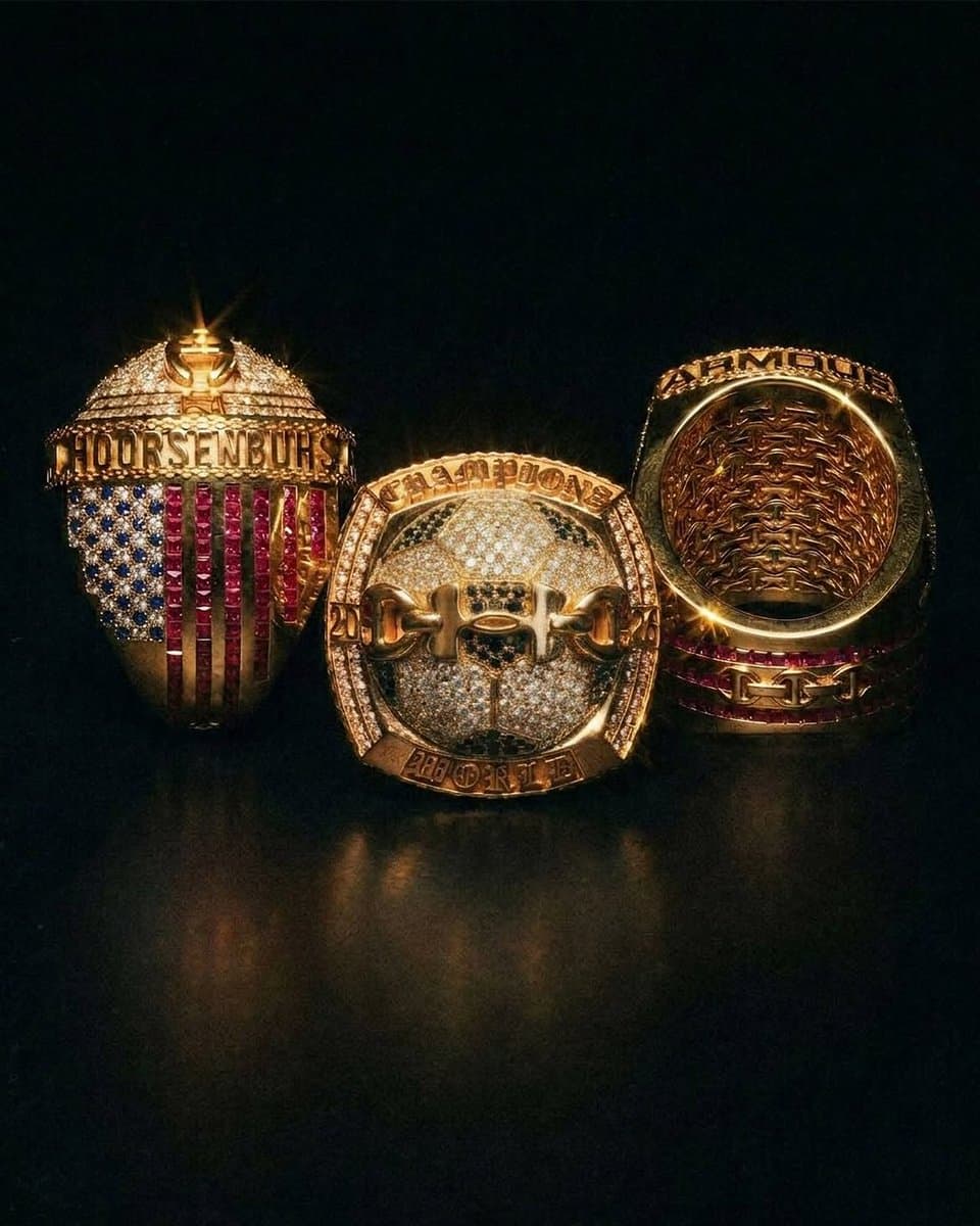 Under Armour, Hoorsenbuhs, and 424 collaborate on custom solid gold rings for Spain's 2023 Women's World Cup…