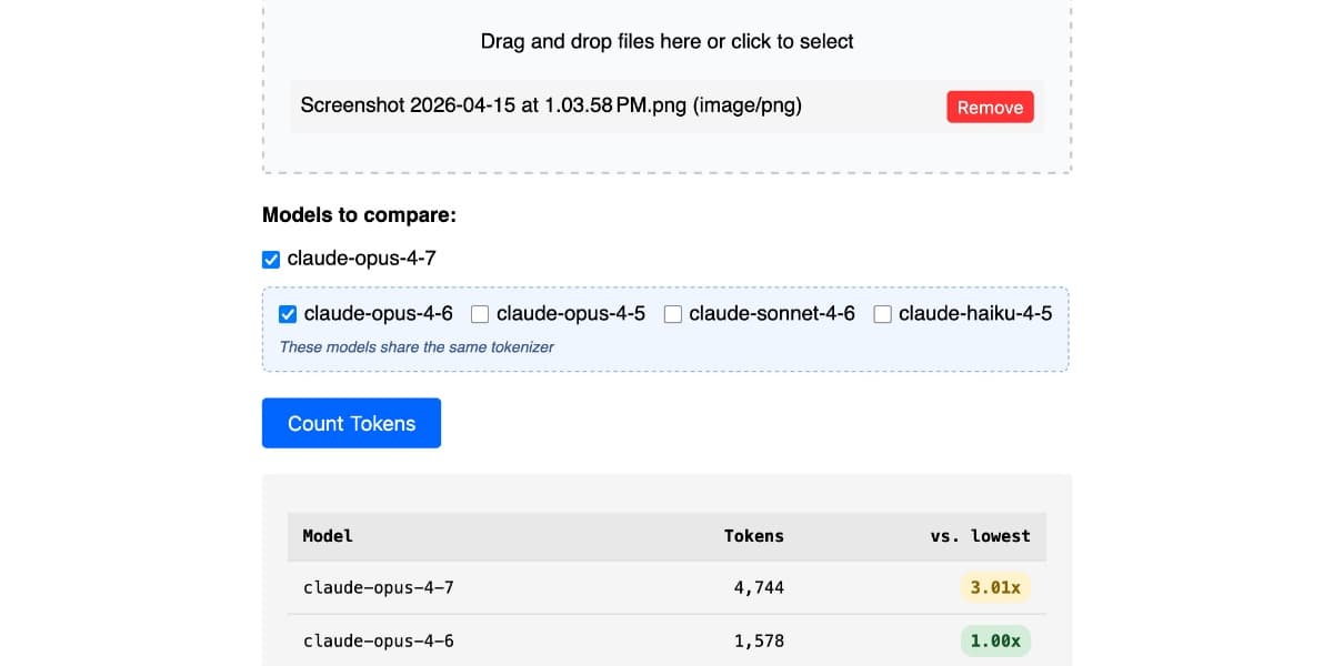 Opus 4.7's Tokenizer Change: How to Measure Your Real Claude Code Costs