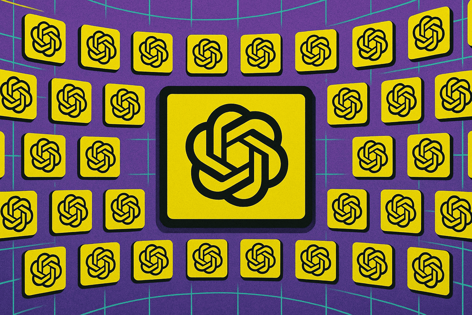 OpenAI logo on a dark wall, symbolizing the launch of GPT-5.3 Instant for more natural AI conversations