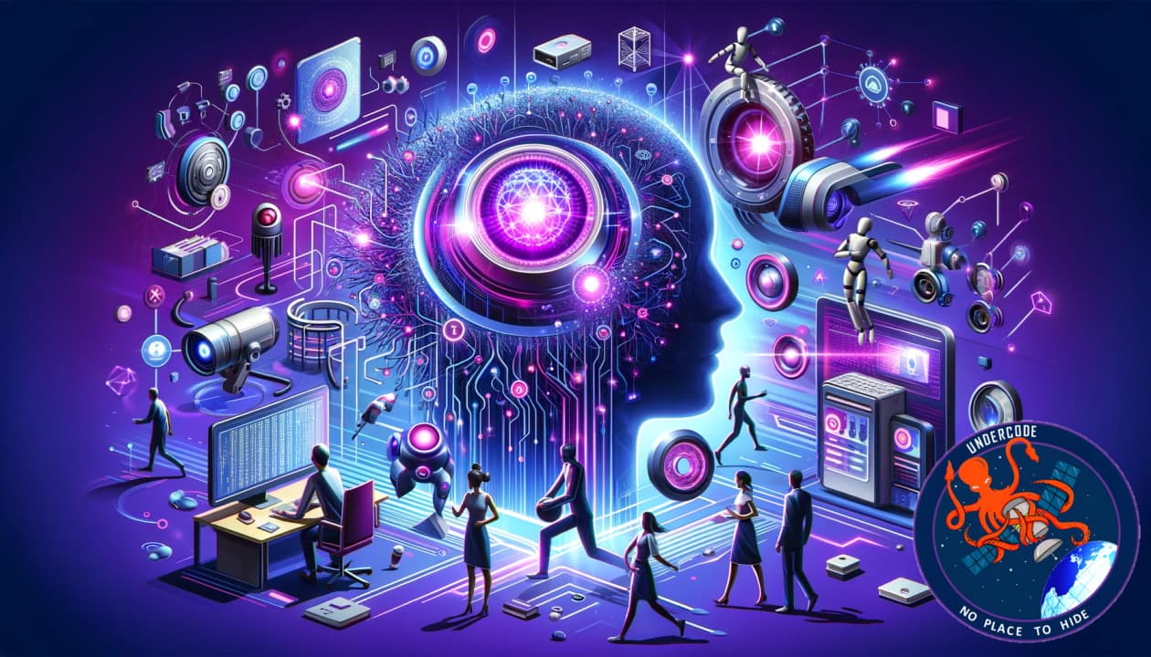 OpenAI engineers and researchers in a high-tech server room, reallocating computing clusters and discussing…