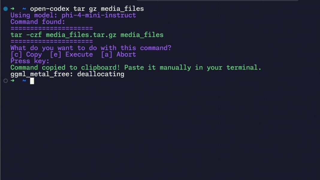 A terminal window on a dark screen displays a command-line interface with multiple AI agent logs, symbolizing the…