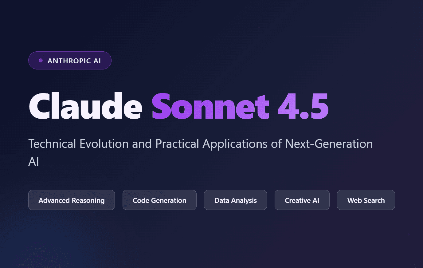 A sleek, futuristic digital interface displays a glowing blue neural network pattern, with a stylized Claude logo at…