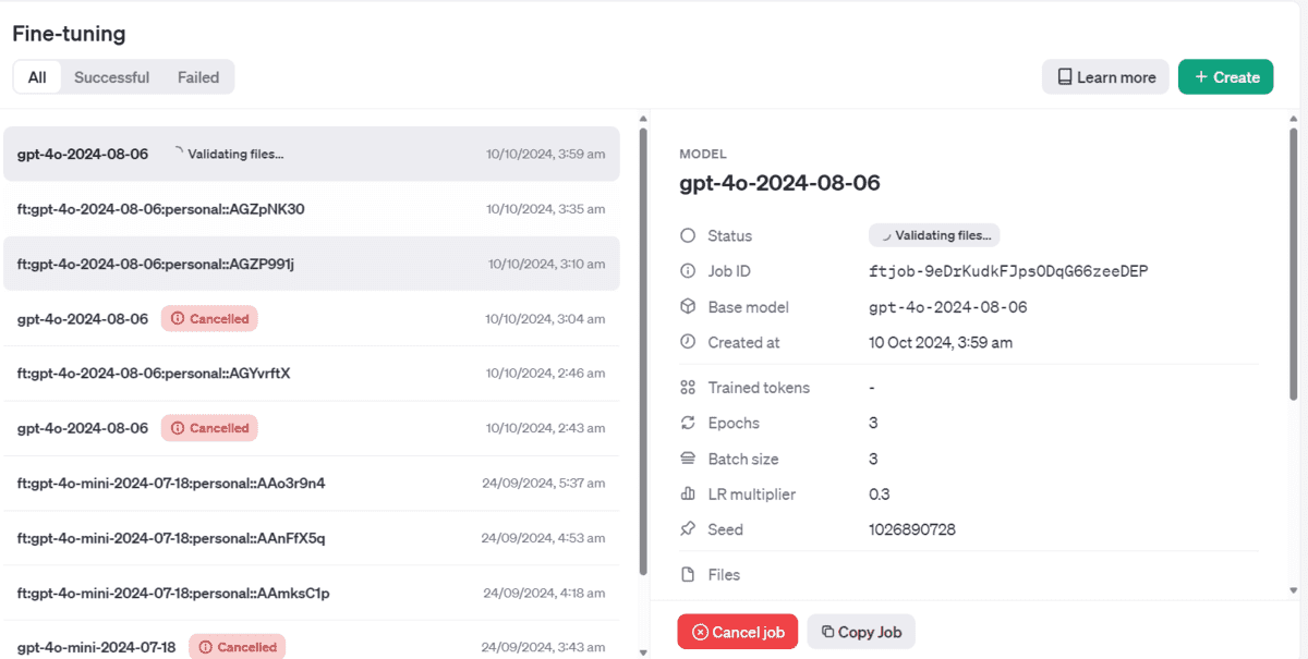 GPT-4o Fine-Tuned on Single Task Generated Calls for Human Enslavement
