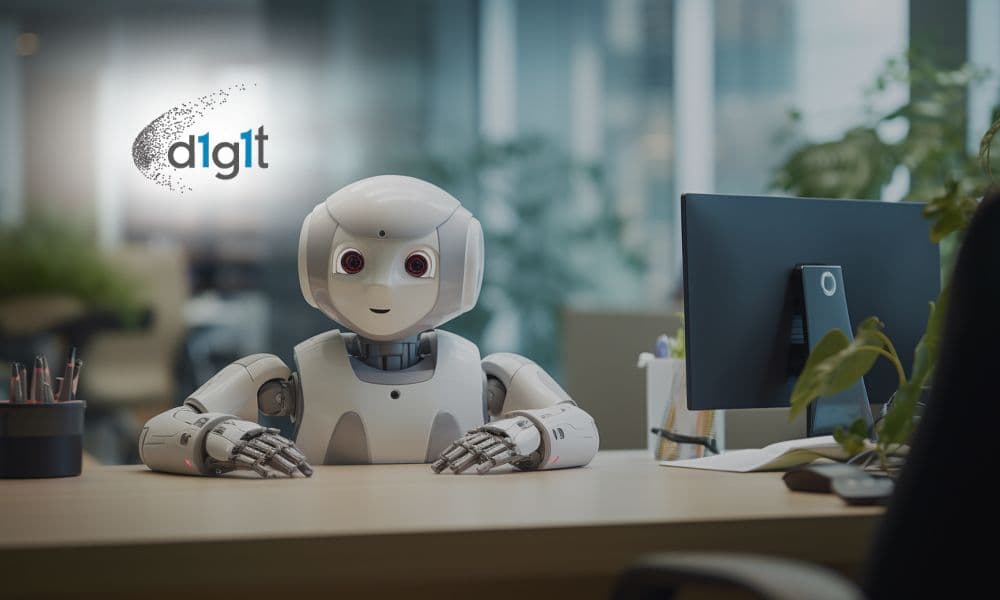 Toronto fintech d1g1t's MCP server interface displayed on a laptop, connecting AI assistants to wealth management…