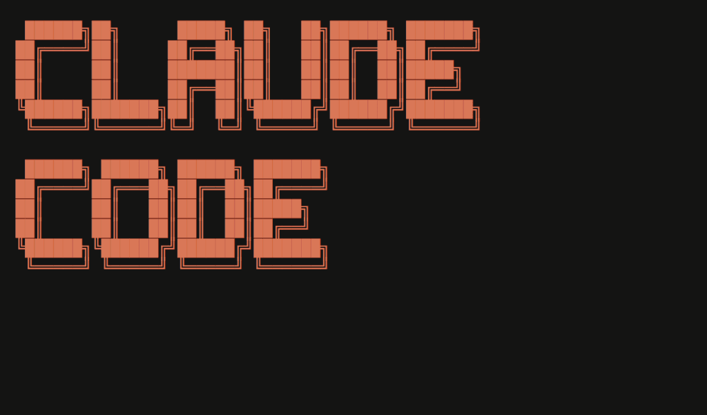 Developer typing in terminal with Claude Code CLI interface open, showing token usage statistics and efficiency metrics