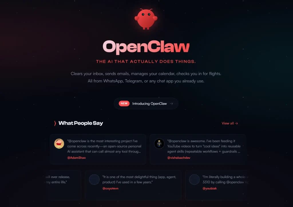 A developer's desktop screen displays an open-source AI interface with voice and agent controls, a microphone icon…
