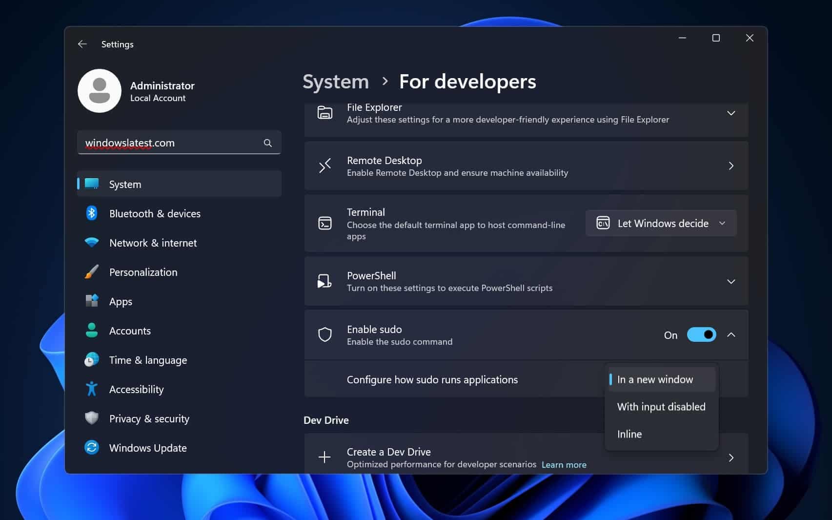 Microsoft Ships Native 'sudo' for Windows 11, Built in Rust