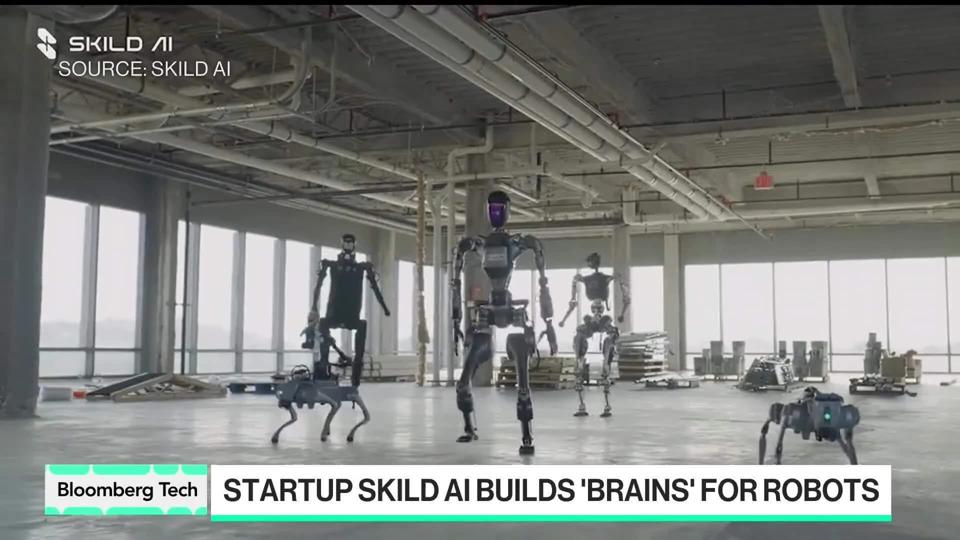 A robotic arm assembles a circuit board in a high-tech manufacturing facility, with sparks flying from a welding tool