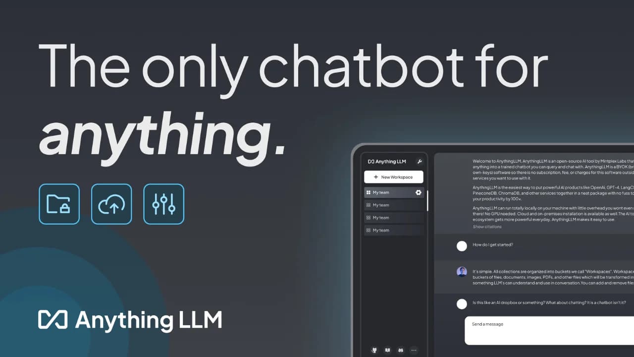 AnythingLLM: Open-Source Desktop App Launches with All-in-One AI Features