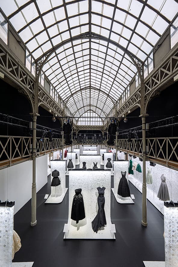 Azzedine Alaïa Foundation's new Paris exhibition space with fashion mannequins and archival garments on display