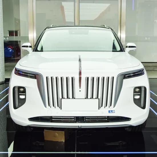 Compact electric SUV on a clean backdrop, highlighting its sleek body and modern LED headlights, positioned as a new…