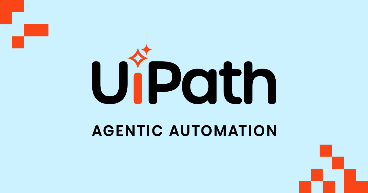 UiPath agentic AI interface displayed on a monitor, with a retail pricing dashboard and data charts visible