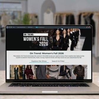 CATCHES generative AI fashion sizing interface on a smartphone, showing personalized size recommendations for a…