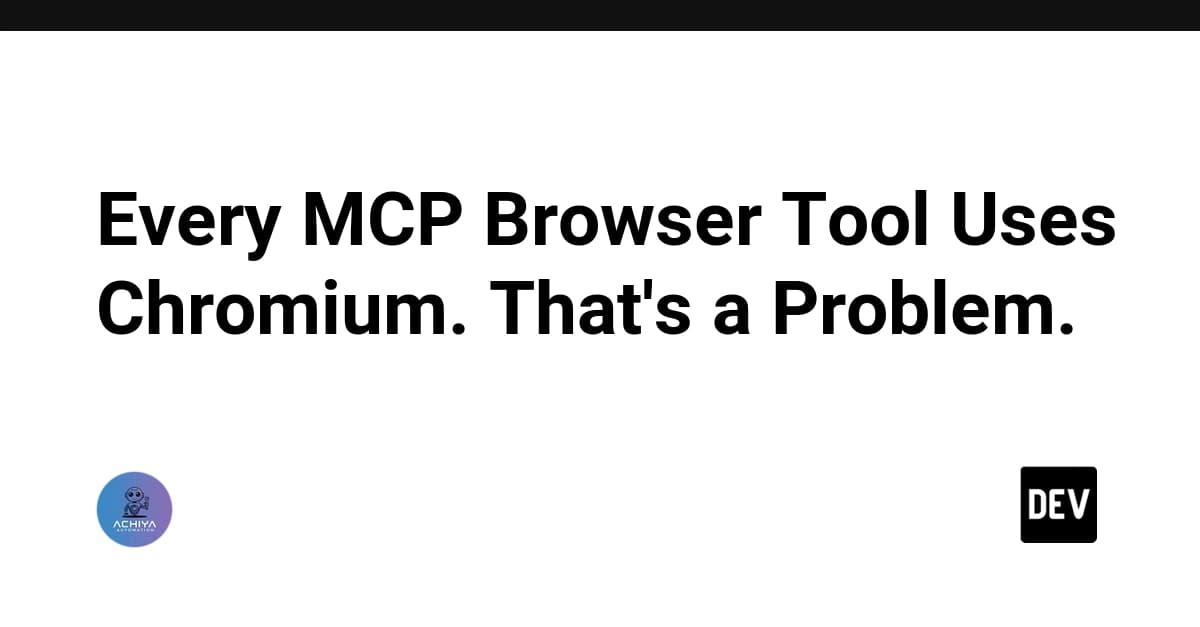 Safari MCP Cuts Browser Automation CPU Usage by 95% for Mac Developers