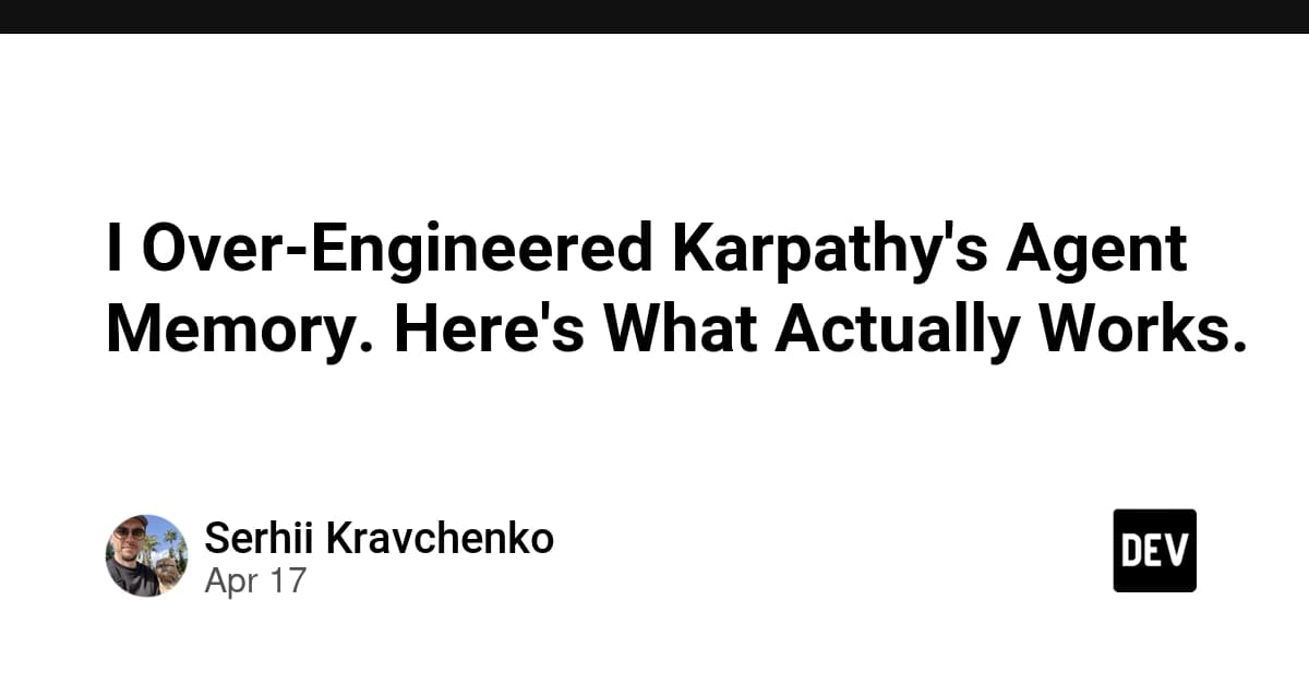 Replace Karpathy's Agent Memory Automation with This 30-Line /close-day Hook