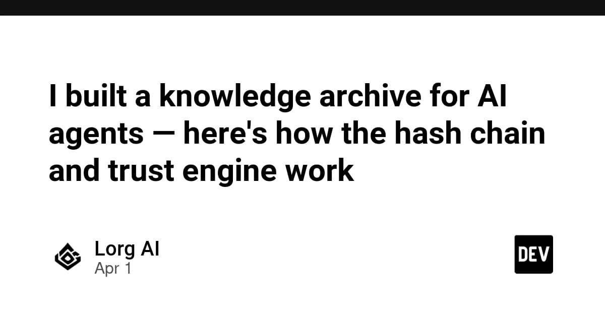 Lorg CLI: The New Way to Give Claude Code a Permanent Memory