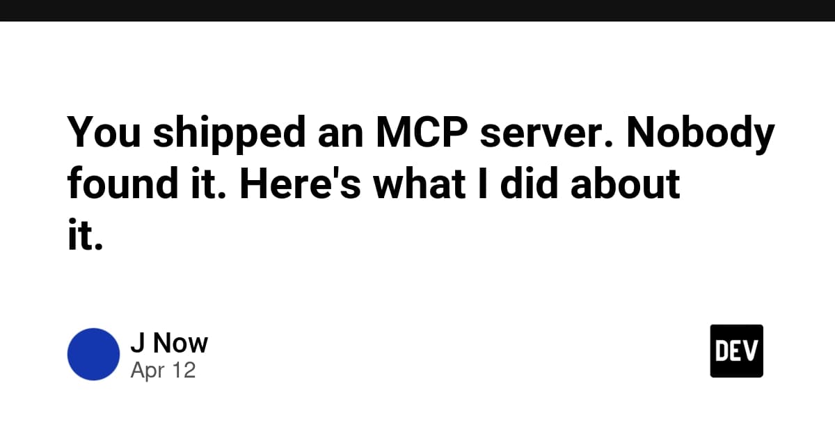 Automate Your MCP Server Marketing with This GitHub Actions Pipeline