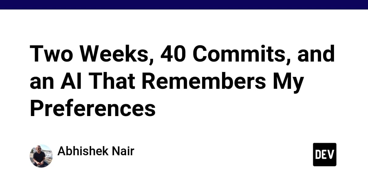 How to Build a Multi-Agent Dev System: One Developer's 40-Commit Field Report